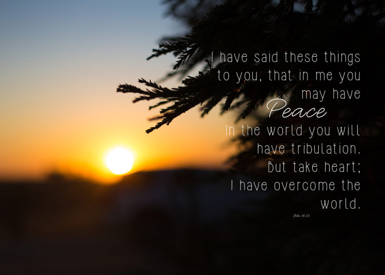 peace vs tribulation