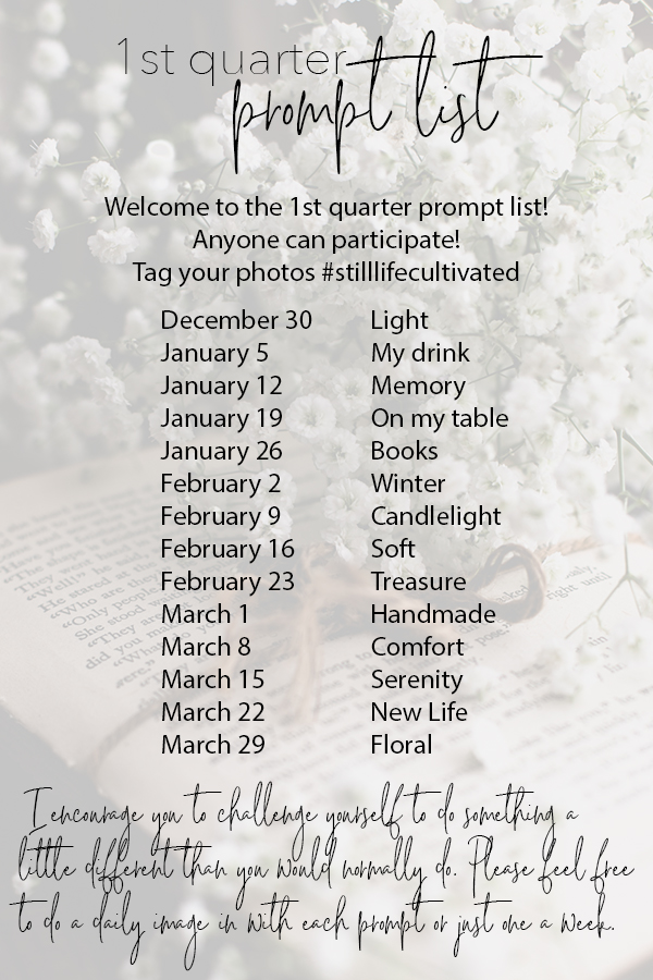 1st Quarter Prompt List